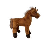 Teddy & Friends Super Soft Diamond Brown Farm Horse | 33cm Standing