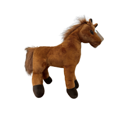Teddy & Friends Super Soft Diamond Brown Farm Horse | 33cm Standing