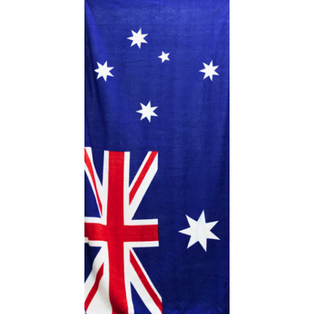 My Australia Large Microfiber Beach Towel 160 x 80 cm | Australia Flag