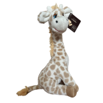 Teddy & Friends Brand Soft Brown Gerry Giraffe Plush Toy 33cm