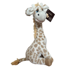 Teddy & Friends Brand Soft Brown Gerry Giraffe Plush Toy 33cm