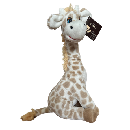 Teddy & Friends Brand Soft Brown Gerry Giraffe Plush Toy 33cm