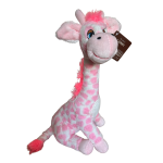 Teddy & Friends Brand Soft Pink Gerry Giraffe Plush Toy 33cm