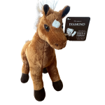 Teddy & Friends Super Soft Diamond Brown Farm Horse | 33cm Standing