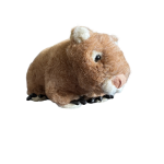 Teddy & Friends Super Soft Nibbles Plush Brown Wombat | Small 18cm