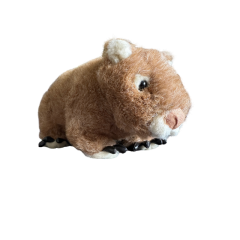 Teddy & Friends Super Soft Nibbles Plush Brown Wombat | Small 18cm