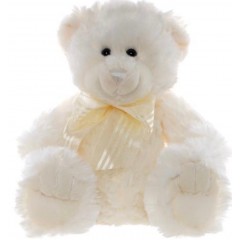 Teddy & Friends Brand Small Cream Frankie Bear Soft Plush Toy | 28cm