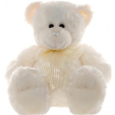 Teddy & Friends Brand Large Cream Frankie Bear Soft Plush Toy | 40cm