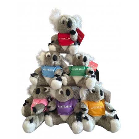 My Australia Super Soft Huggable Plush with T-Shirt 14cm | Gumdrop Koala