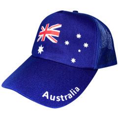 My Australia Mesh Snap Back Trucker Cap |  Australia Flag