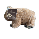 Teddy & Friends Super Soft Nibbles Plush Brown Wombat | Small 18cm