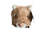 Teddy & Friends Super Soft Nibbles Plush Brown Wombat | Small 18cm