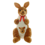 My Australia Super Soft Huggable Plush 40cm | Boomer Kangaroo & Joey