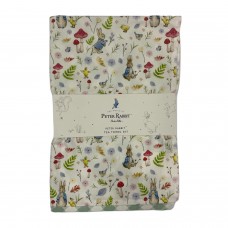 Beatrix Potter Peter Rabbit Pure Cotton Tea Towel 2 Pack Set