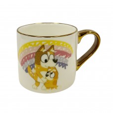 Bluey Licensed Ceramic Gold Handle Mug | Age 3+