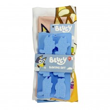 Bluey Licensed 3 Piece Baking Set | Apron Towel & Mould