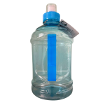 Sports Blue Plastic Drink Flask Bottle with Name | 2 Litre Capacity