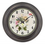 French Antique Style Carte Postale Ornate Country Wall Clock | 43cm