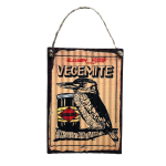 Vintage Look Happy Little Vegemite Hanging Tin Sign | 29 x 40 cm