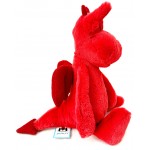 Jellycat Bashful Red Dragon Medium 31 x 12 x 15cm