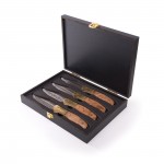 Homeys Tools for Life Schiffmacher Steak Knives | 4 Piece Box Set