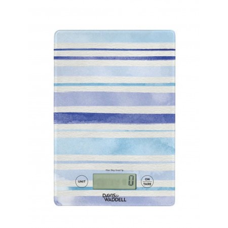 Davis & Waddell Aphrodite Electronic Kitchen Scale | Watercolour Blue