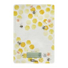 Davis & Waddell Aphrodite Electronic Kitchen Scale | Watercolour Honey Bee