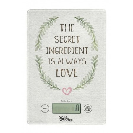 Davis & Waddell Aphrodite Electronic Kitchen Scale | Secret Ingredient Love