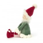 Jellycat Leffy Medium Christmas Elf | 34 x 10 x 8cm