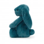 Jellycat Bashful Mineral Blue Small Bunny | 8 x 9 x 18cm