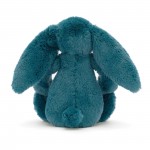 Jellycat Bashful Mineral Blue Small Bunny | 8 x 9 x 18cm