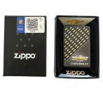Zippo Chevrolet Logo Matte Black Finish Lighter 