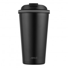 Avanti Stainless Steel Double Wall Go Cup - 410ml | Black
