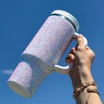 Avanti Hydroquench 1 Litre Special Luxe Edition Tumbler | White