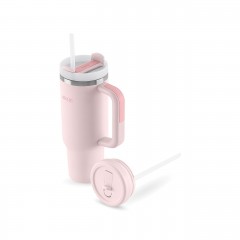 Avanti Hydroquench 1 Litre Hot Cold Travel Tumbler | Blush Pink