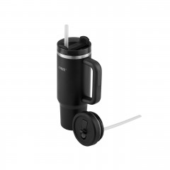 Avanti Hydroquench 1 Litre Hot Cold Travel Tumbler | Black