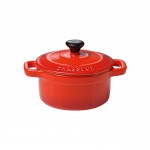 Chasseur La Cuisson Mini Cocotte Casserole Dish 10cm x 9cm 300ml | Red