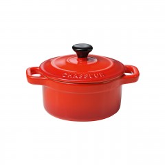 Chasseur La Cuisson Mini Cocotte Casserole Dish 10cm x 9cm 300ml | Red