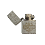 Zippo Harley Davidson Mercury Glass Laser Engraved Lighter 