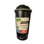 Avanti Stainless Steel Double Wall Go Cup - 410ml | Black