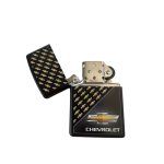 Zippo Chevrolet Logo Matte Black Finish Lighter 