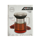 Avanti Tea Mug with Infuser - 420ml | Black