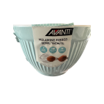 Avanti Ribbed Melamine Mixing Bowl Jug Blue | 1 Litre 16cm