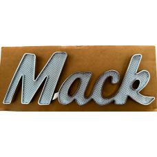 Genuine Mack Brand Chrome Letter Badge | Side Bonnet