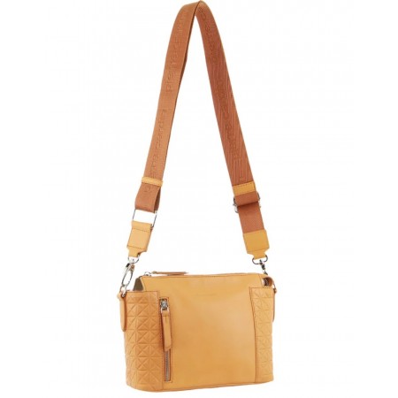 Pierre Cardin Genuine Leather Cross Body Quilted Detail Bag | Style PC 3684 Pierre Cardin Genuine Leather Cross Body Quilted Detail Bag | Style PC 3684