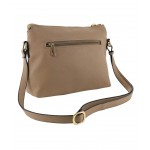 Milleni PU Vegan Leather Cross Body Zip Bag | Style PV3933