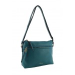 Milleni PU Vegan Leather Cross Body Zip Bag | Style PV3933