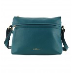 Milleni PU Vegan Leather Cross Body Zip Bag | Style PV3933