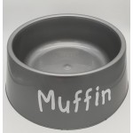 Quadrant Brand Giant Grey Plastic Dog Food Water Bowl | Pack of 5
