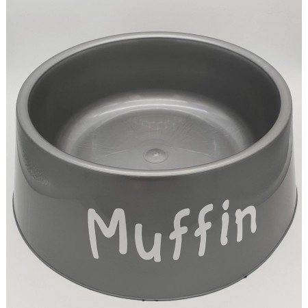 Quadrant Brand Giant Grey Plastic Dog Food Water Bowl | Pack of 5